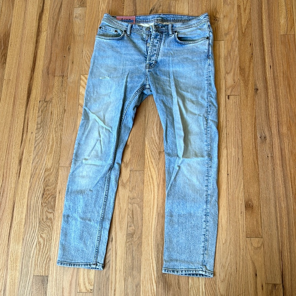 Acne Men's Light Blue Jeans